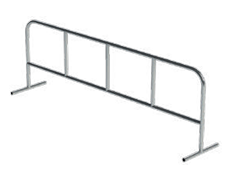 3-metre aluminium barrier