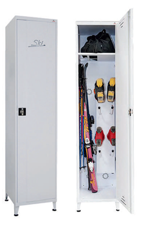SKI locker for 4 sets