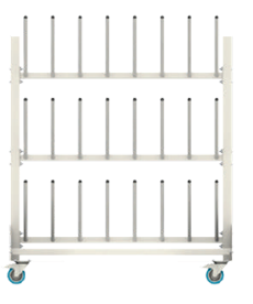 Ski boot trolley