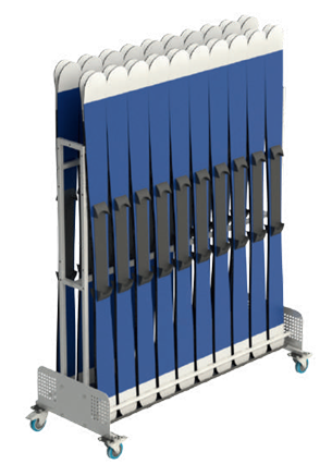 Simple SKI Display Trolley