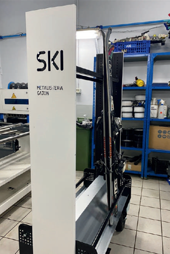 SKI Display Trolley